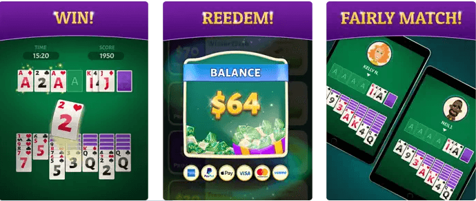 افضل 9 ألعاب لربح المال PayPal لعام 2025: للايفون والاندرويد- 7 لعبة Solitaire Cash
