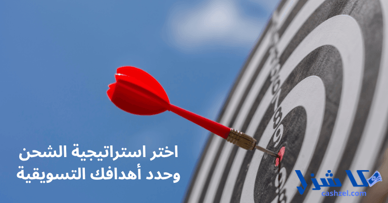 كيفية بدء مشروع التجارة الإلكترونية من الصفر بالخطوات في 2025- 5 الخطوة 4: اختر استراتيجية الشحن وحدد أهدافك التسويقية