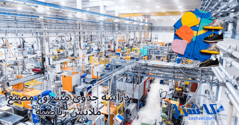 دراسة جدوى مشروع مصنع ملابس رياضية