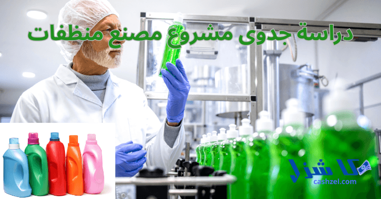 دراسة جدوى مشروع مصنع منظفات 2025 بالتكاليف والارباح- 2 دراسة جدوى مشروع مصنع منظفات