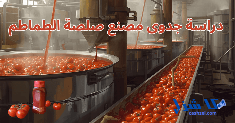 دراسة جدوى مصنع صلصة الطماطم 2025 (إنتاج معجون الطماطم والكاتشب)- 2 دراسة جدوى مصنع صلصة الطماطم