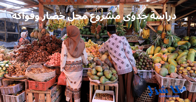دراسة جدوى مشروع محل خضار وفواكه