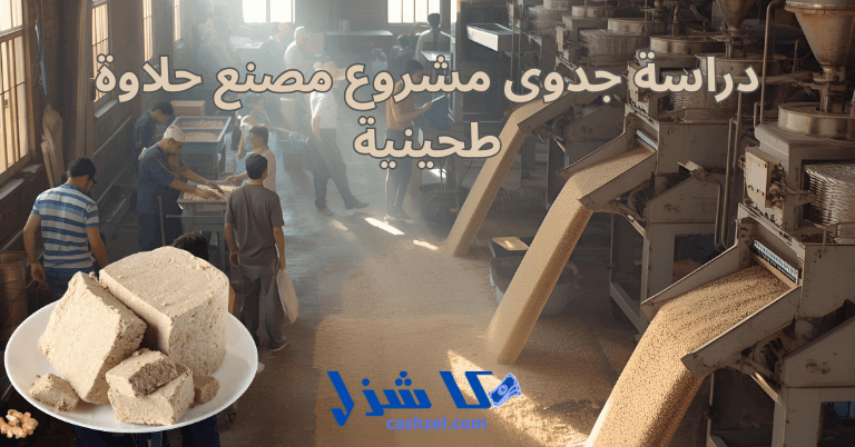 دراسة جدوى مشروع مصنع حلاوة طحينية 2025 (مشروع مربح)- 2 دراسة جدوى مشروع مصنع حلاوة طحينية