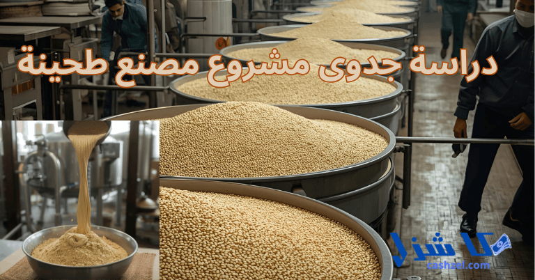 دراسة جدوى مشروع مصنع طحينة