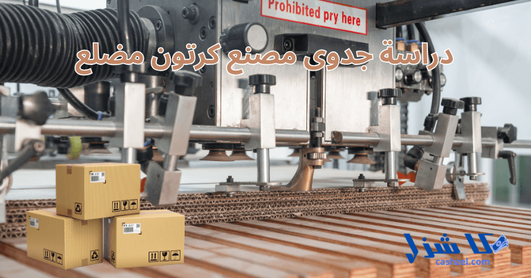 دراسة جدوى مصنع كرتون مضلع 2025 (بالتكاليف والارباح)- 2 دراسة جدوى مصنع كرتون مضلع